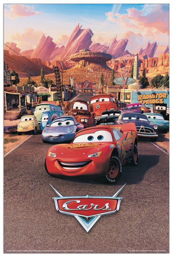 artopweb Disney - Cars One Sheet Decorative MDF Panel (60x90cm)