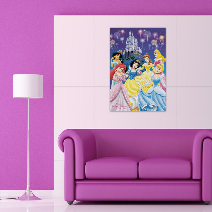 Artopweb Disney - Glitter And Glamour Decorative MDF Panel (60x90cm)