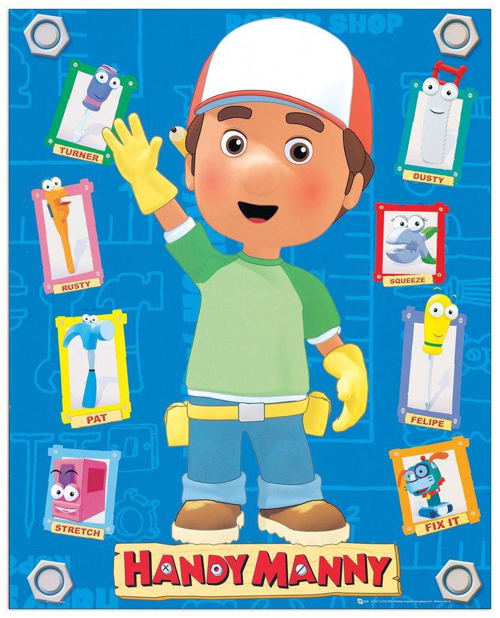 artopweb Disney - Handy Manny Decorative MDF Panel (40x50cm)