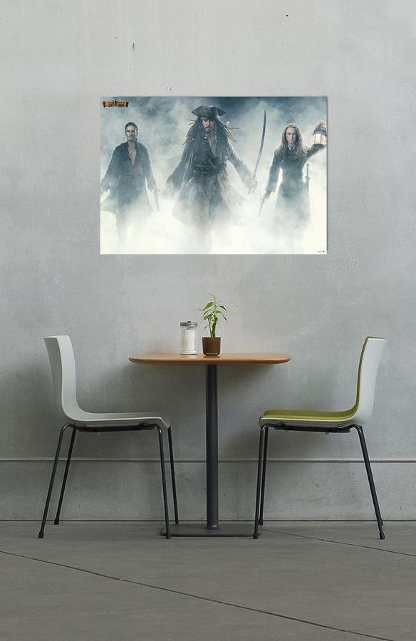 Artopweb Disney - I Pirati Dei Caraibi Decorative MDF Panel (100x70cm)