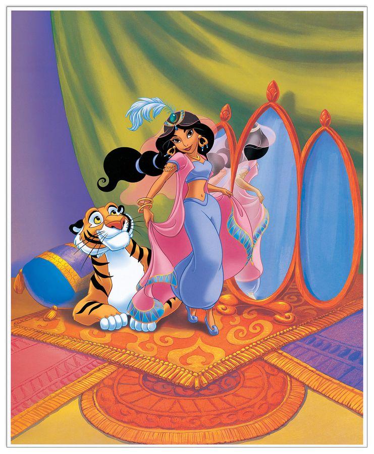 artopweb Disney - Jasmine - One True Love Decorative MDF Panel (40x50cm)