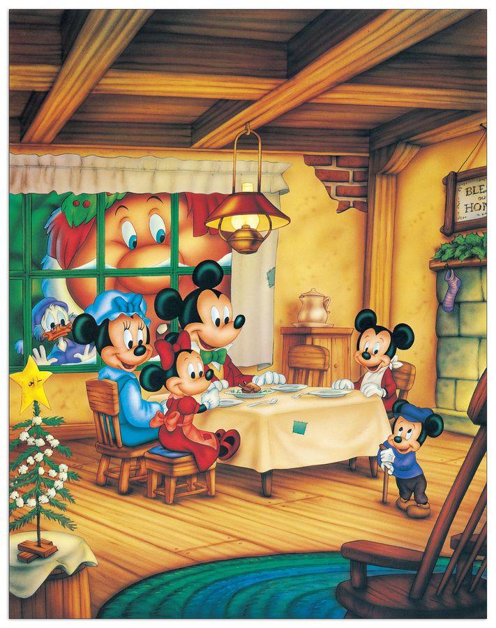 artopweb Disney - Mickey Christmas Carol Decorative MDF Panel (31x40cm)