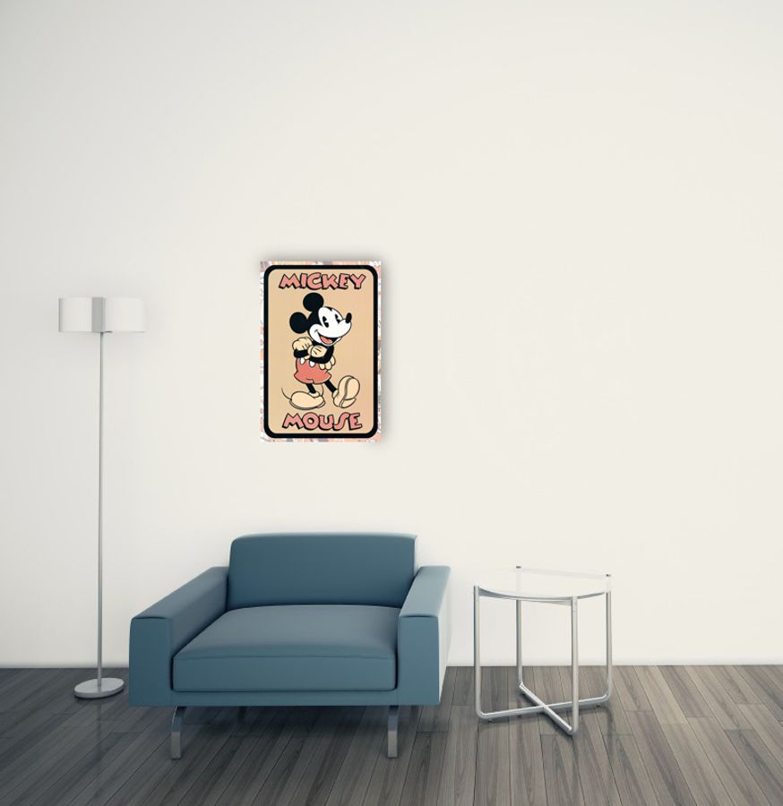 Artopweb Disney - Mickey Mouse Decorative MDF Panel (60x90cm)