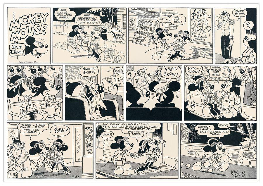 artopweb Disney - Minnie Best Cry In Ages Decorative MDF Panel (81x56cm)