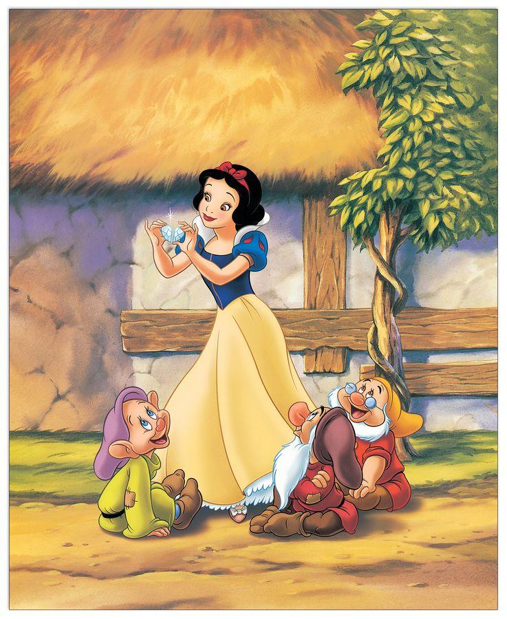 artopweb Disney - Snow White Decorative MDF Panel (40x50cm)