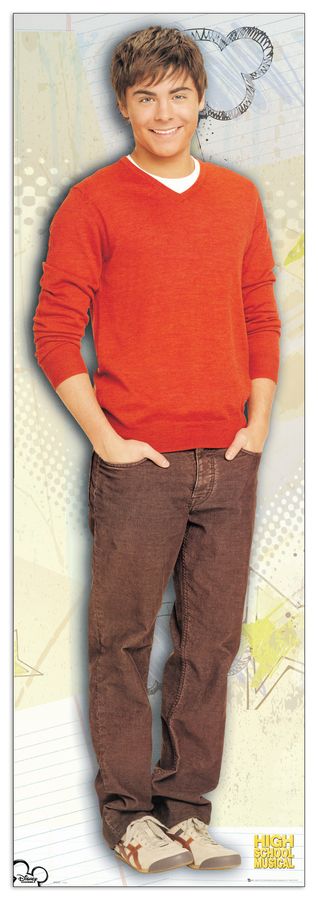 artopweb Disney - Zac Efron Decorative MDF Panel (53x158cm)