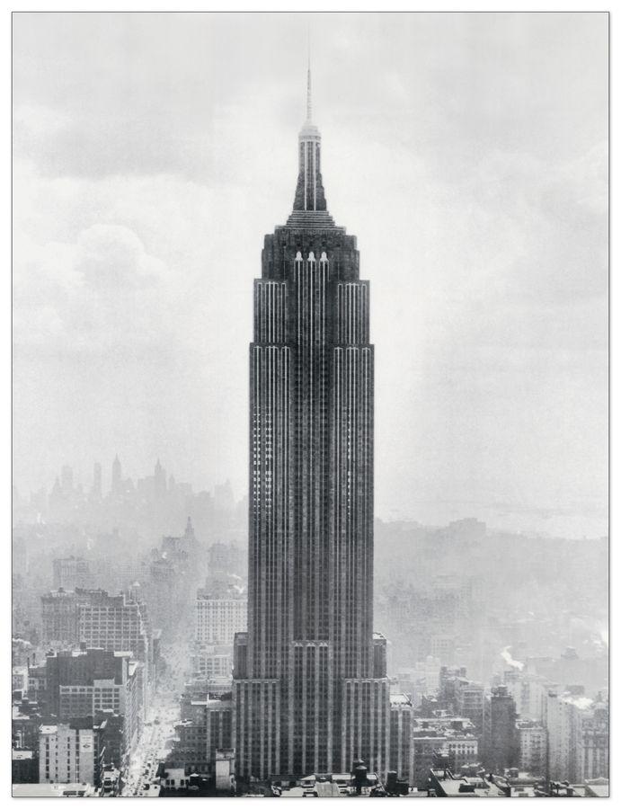 artopweb Empire state building Decorative MDF Panel (102x134cm)