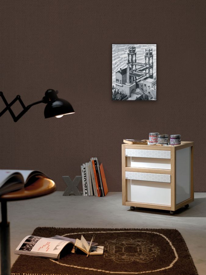 Artopweb Escher - Waterfall 1961 Decorative MDF Panel (50x70cm)