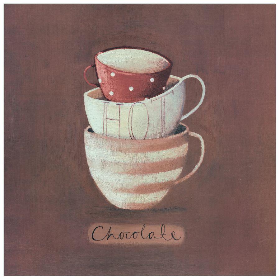 artopweb Evans - Chocolate Decorative MDF Panel (57x57cm)