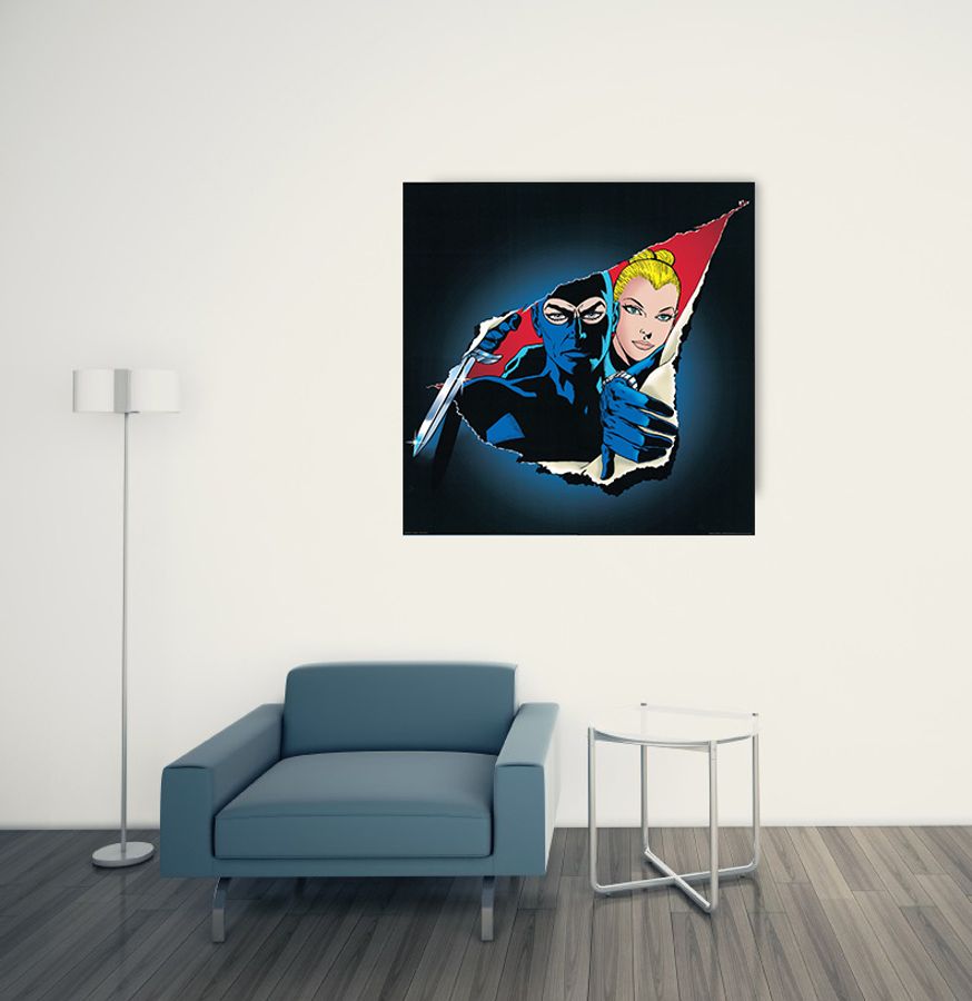 Artopweb Facciolo - Il Pugnale Decorative MDF Panel (80x80cm)