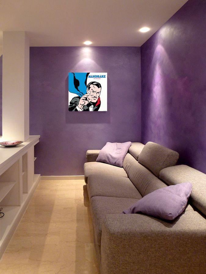 Artopweb Falk - Mandrake The Magician I Decorative MDF Panel (50x50cm)