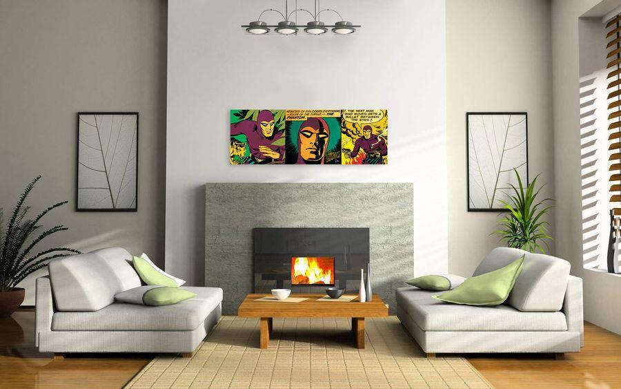 Artopweb Falk - Ruler Of The Jungle Decorative MDF Panel (138x48cm)