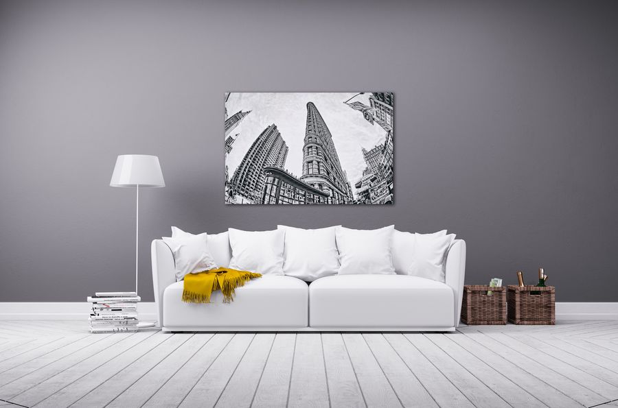 Artopweb Feldmann - Flat Iron Decorative MDF Panel (120x80cm)