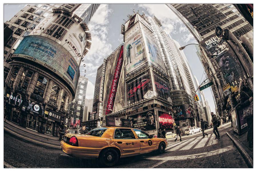 artopweb Feldmann - Time square sequel Decorative MDF Panel (120x80cm)