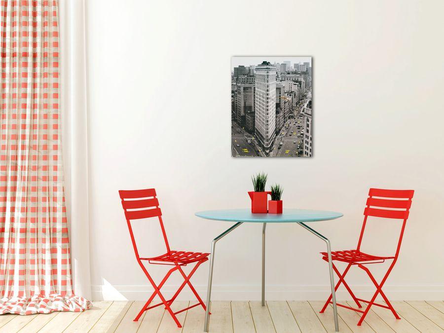 Artopweb Flat Iron Building Decorative MDF Panel (40x50cm)