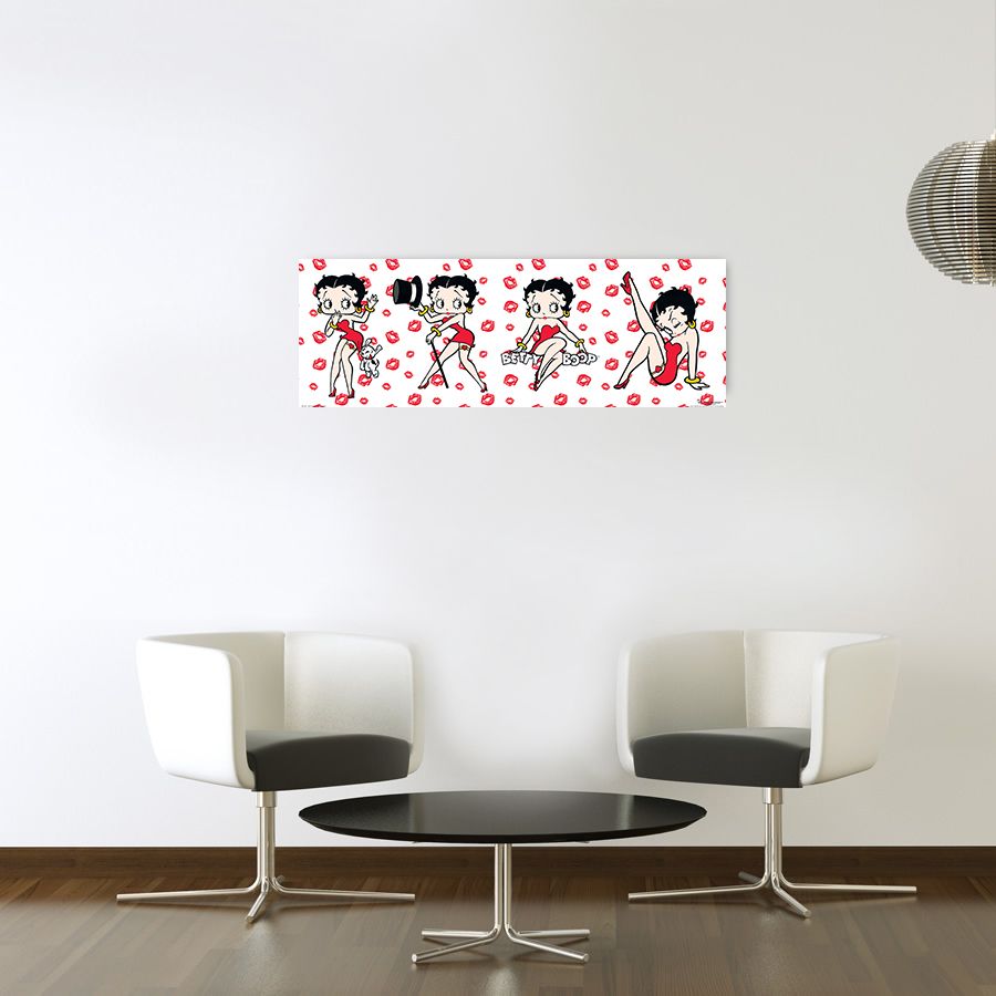 Artopweb Fleischer - Betty Boop Decorative MDF Panel (95x33cm)