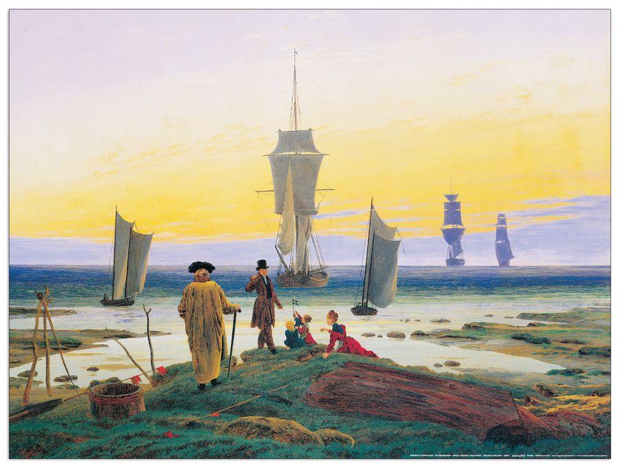 artopweb Friedrich - Die Lebensstufen Decorative MDF Panel (80x60cm)