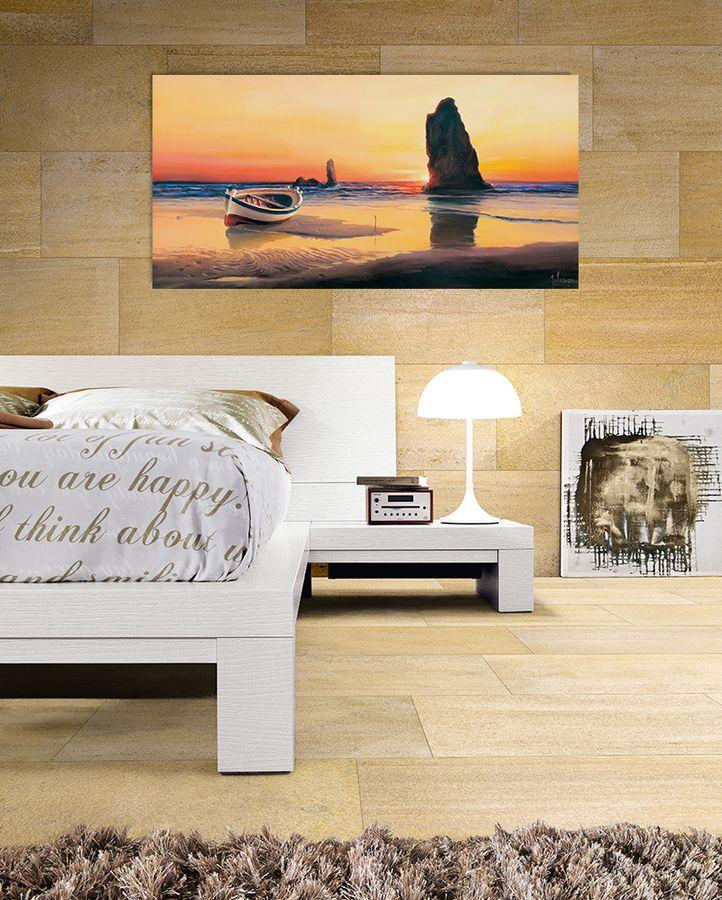 Artopweb Galasso - L'impronta Del Tramonto Decorative MDF Panel (100x50cm)
