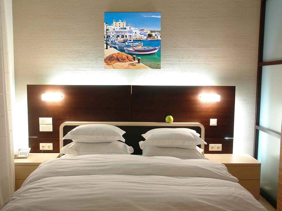 Artopweb Galasso - Porticciolo Mediterraneo Decorative MDF Panel (40x40cm)