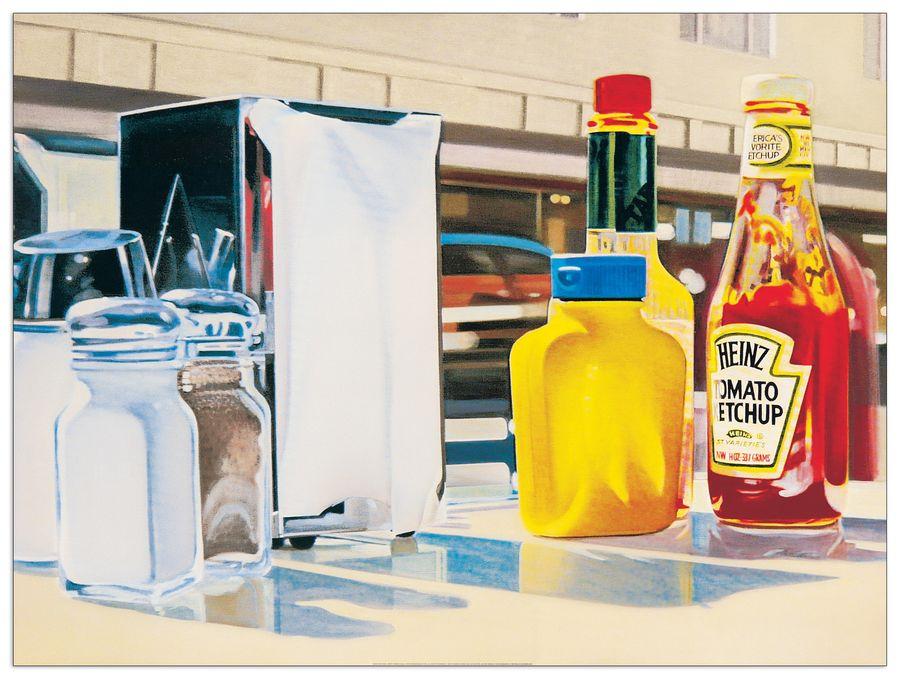 artopweb Galli - The Diner Decorative MDF Panel (80x60cm)