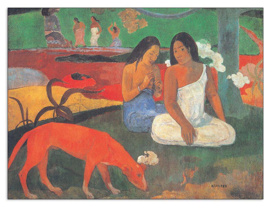 artopweb Gauguin - Arearea Decorative MDF Panel (80x60cm)