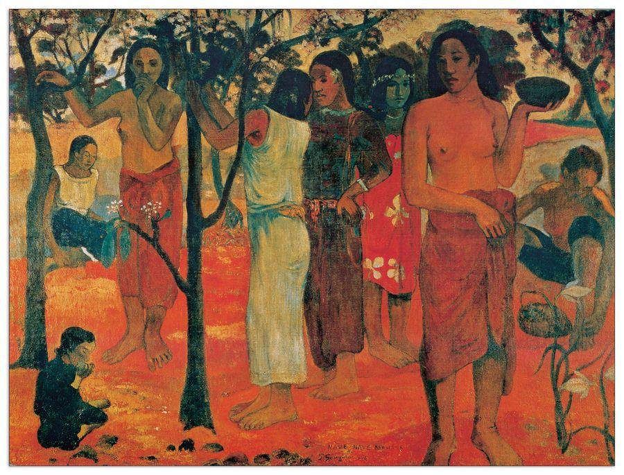 artopweb Gauguin - NAVE NAVE MAMANA Decorative MDF Panel (140x105cm)
