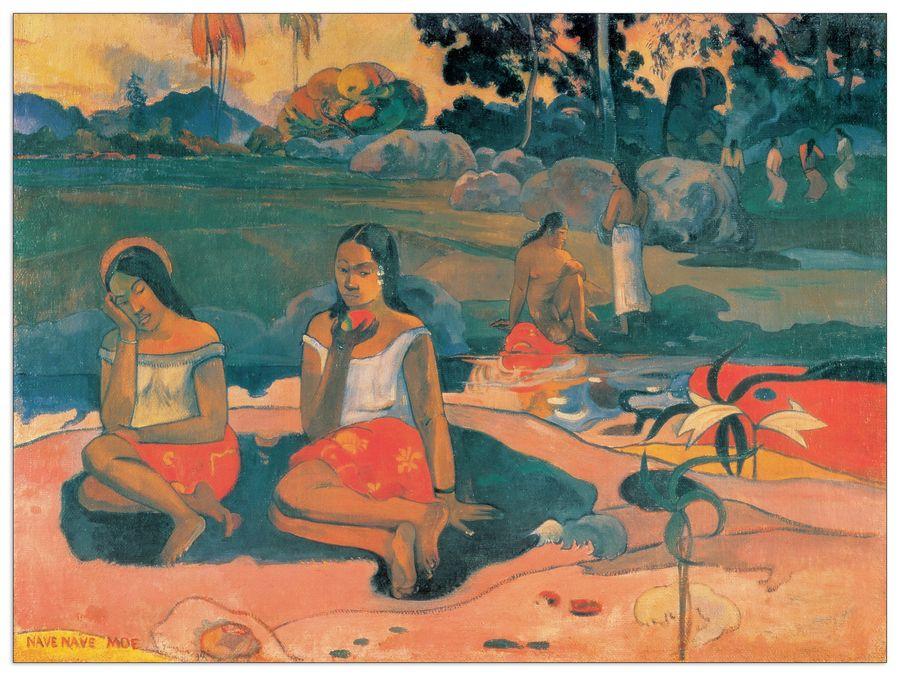 artopweb Gauguin - NAVE NAVE MOE Decorative MDF Panel (100x74cm)