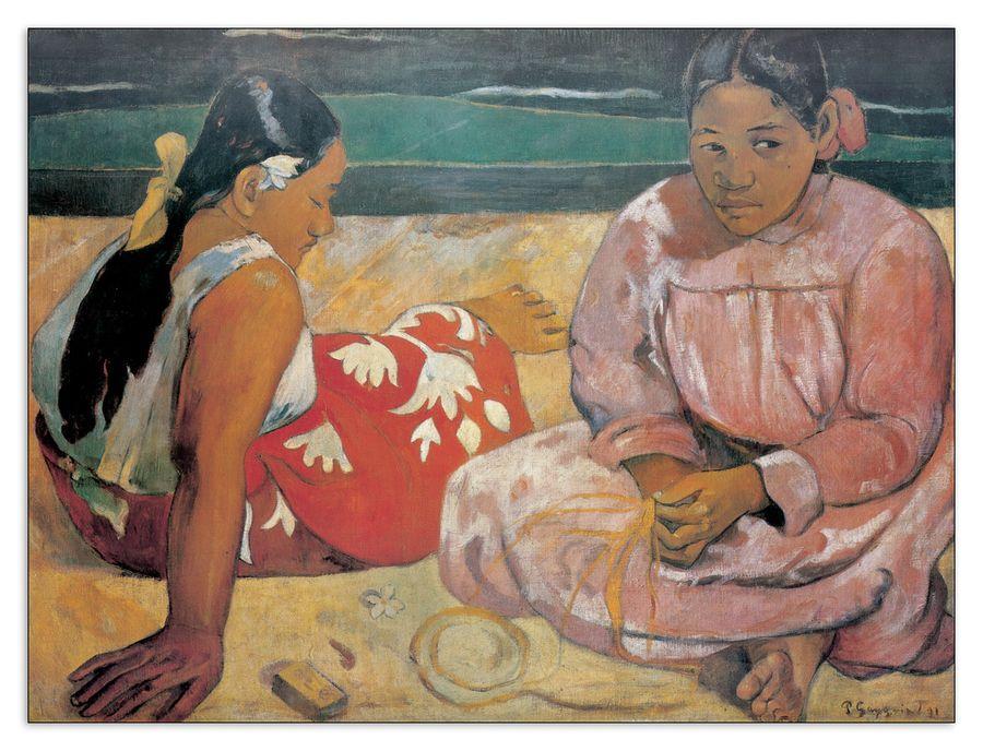 artopweb Gauguin - Tahiti Fammes Decorative MDF Panel (80x60cm)