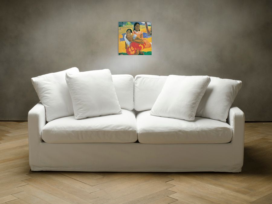 Artopweb Gauguin - When Will You Marry Detail Decorative MDF Panel (30x30cm)