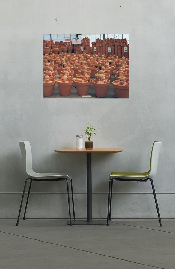 Artopweb Geddes - Senza Titolo Decorative MDF Panel (80x60cm)