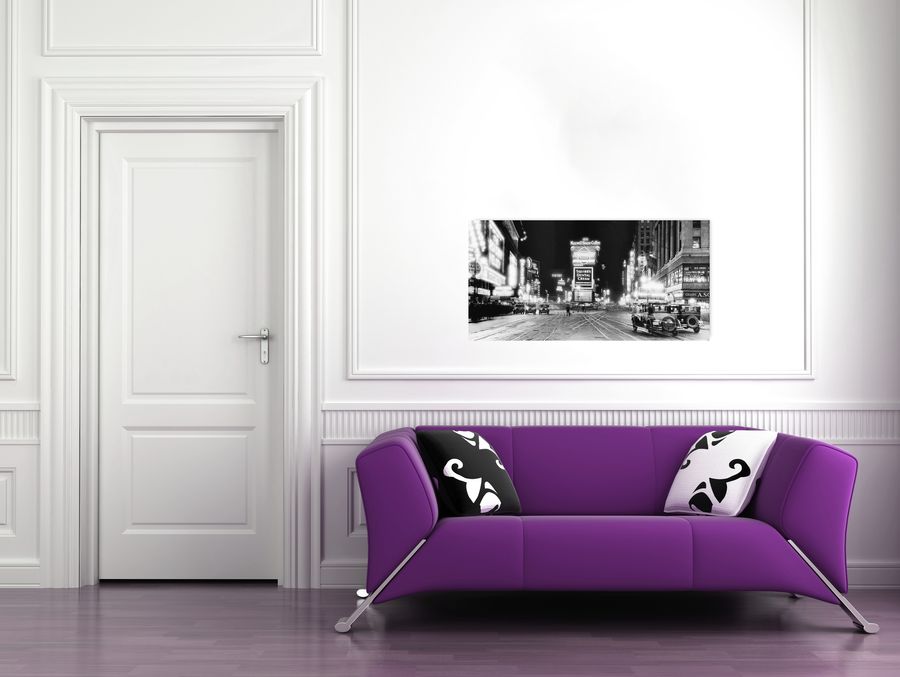 Artopweb Gendreau - Times Square At Night Decorative MDF Panel (140x70cm)