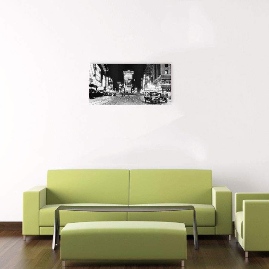 Artopweb Gendreau - Times Square At Night Decorative MDF Panel (100x50cm)