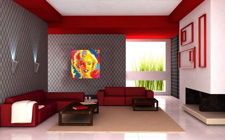 Artopweb Gorsky - Marilyn Monroe Decorative MDF Panel (85x85cm)