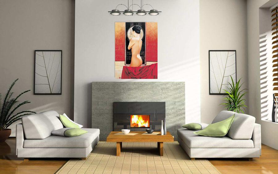 Artopweb Graux - Filament De Lune Decorative MDF Panel (60x80cm)