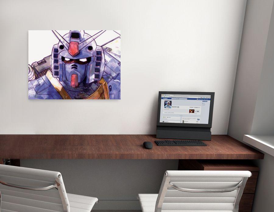 Artopweb Gundam - Gundam Decorative MDF Panel (80x60cm)