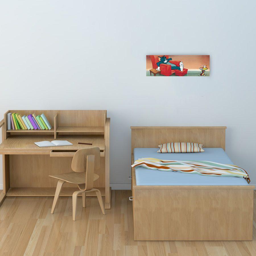 Artopweb Hanna & Barbera - While The Cat Sleeps Decorative MDF Panel (90x30cm)