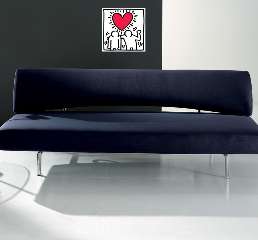 Artopweb Haring - Untitled Wedding Invitation Decorative MDF Panel (20x20cm)