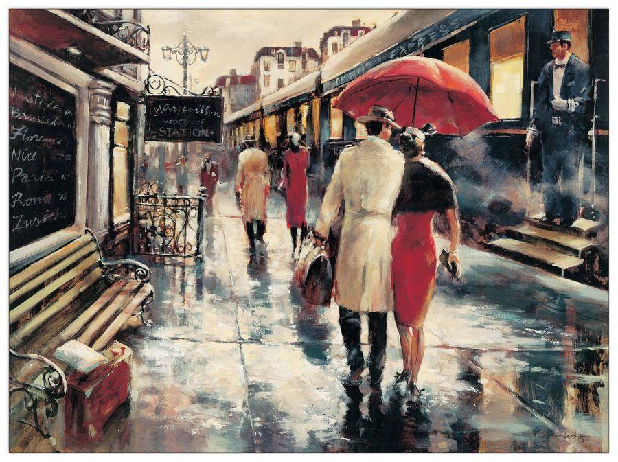 artopweb Heighton - Metropolitan Station Decorative MDF Panel (80x60cm)
