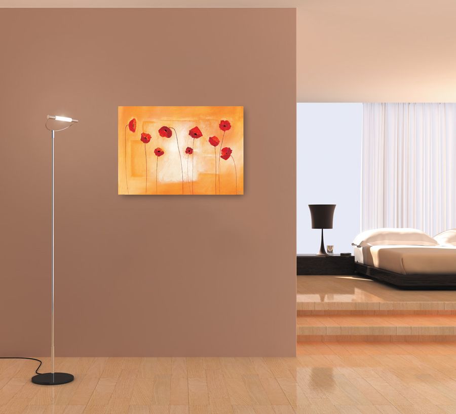 Artopweb Heinemann - Poppy Meeting Decorative MDF Panel (100x70cm)