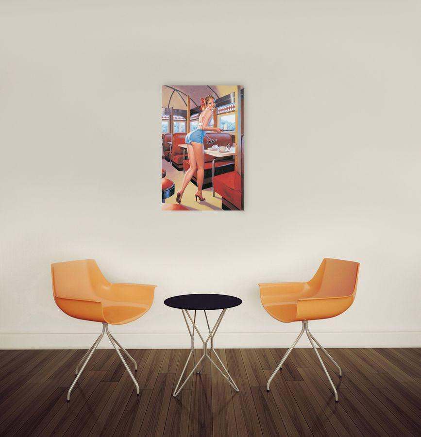 Artopweb Hildebrandt - Diner Decorative MDF Panel (58x88cm)