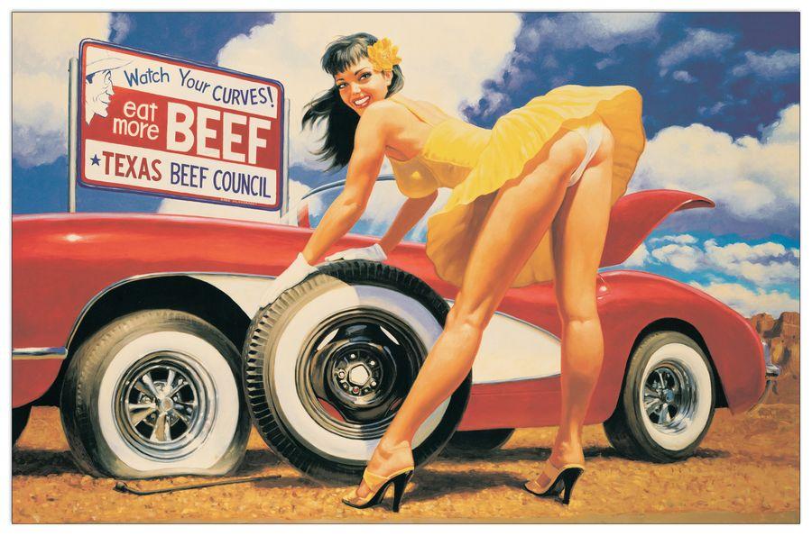 artopweb Hildebrandt - Yellow Rose Decorative MDF Panel (88x58cm)