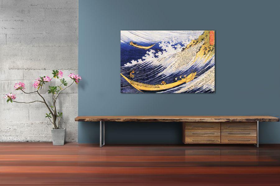 Artopweb Hokusai - Soshu Choshi Decorative MDF Panel (120x80cm)