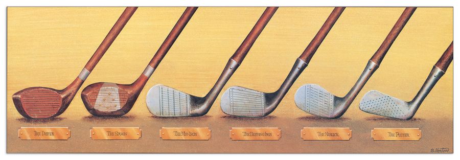 artopweb Horton - Early Swingers Decorative MDF Panel (50x16cm)