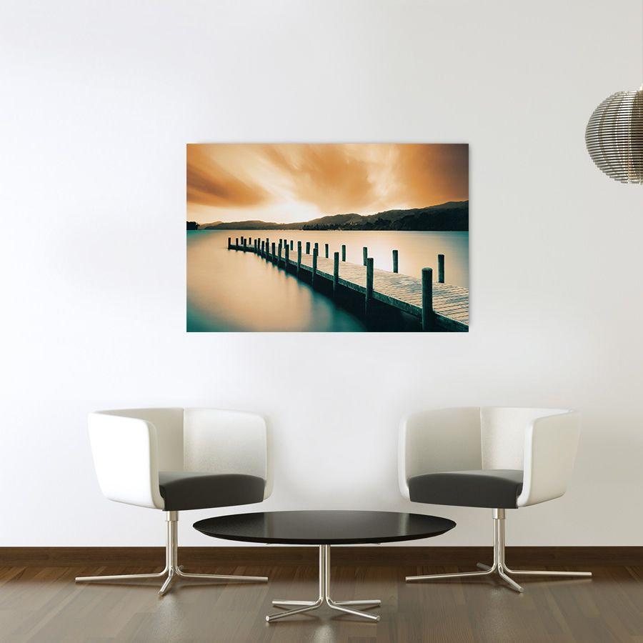 Artopweb Jetty - Wooden Landing Decorative MDF Panel (90x60cm)