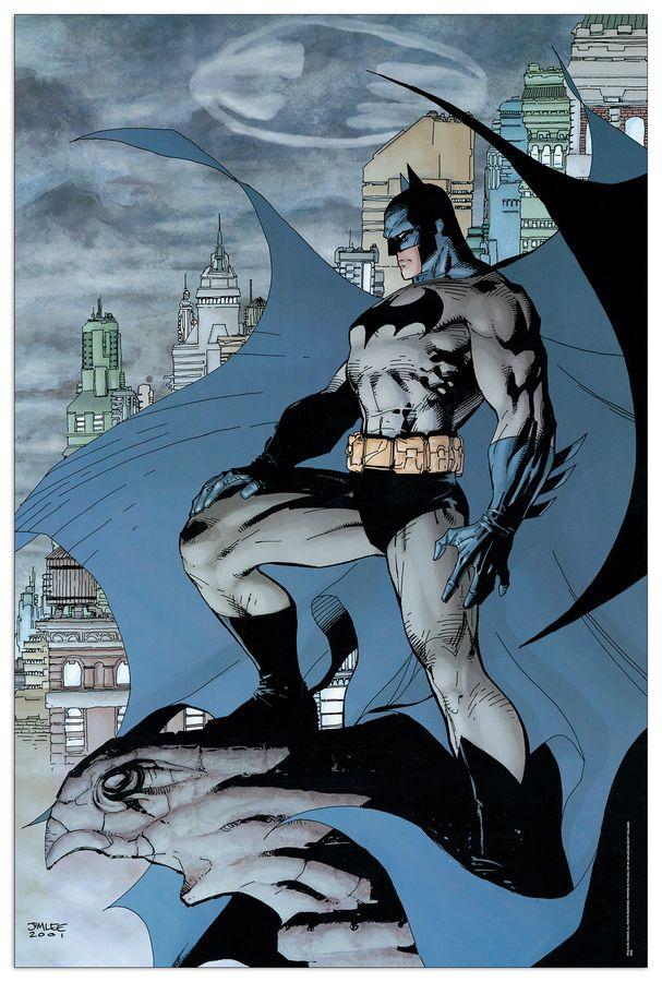 artopweb Jim Lee - Batman Decorative MDF Panel (61x91cm)
