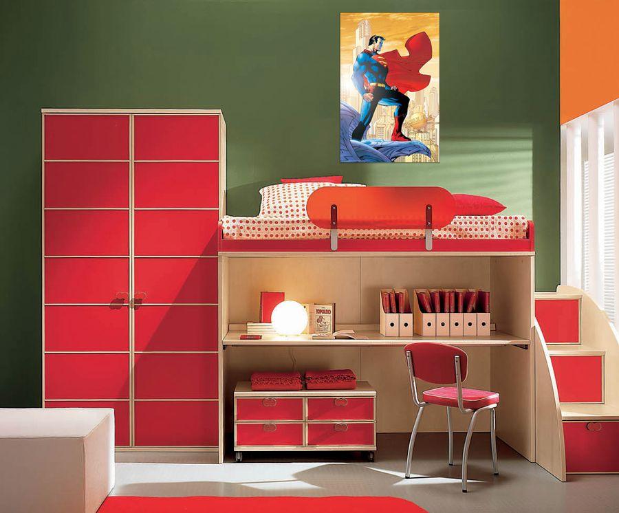 Artopweb Jim Lee - Superman Decorative MDF Panel (61x91cm)