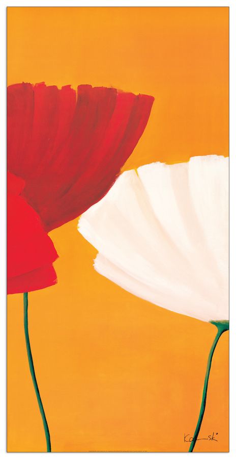 artopweb Kaminski - More Blumen Part 3 Decorative MDF Panel (50x100cm)