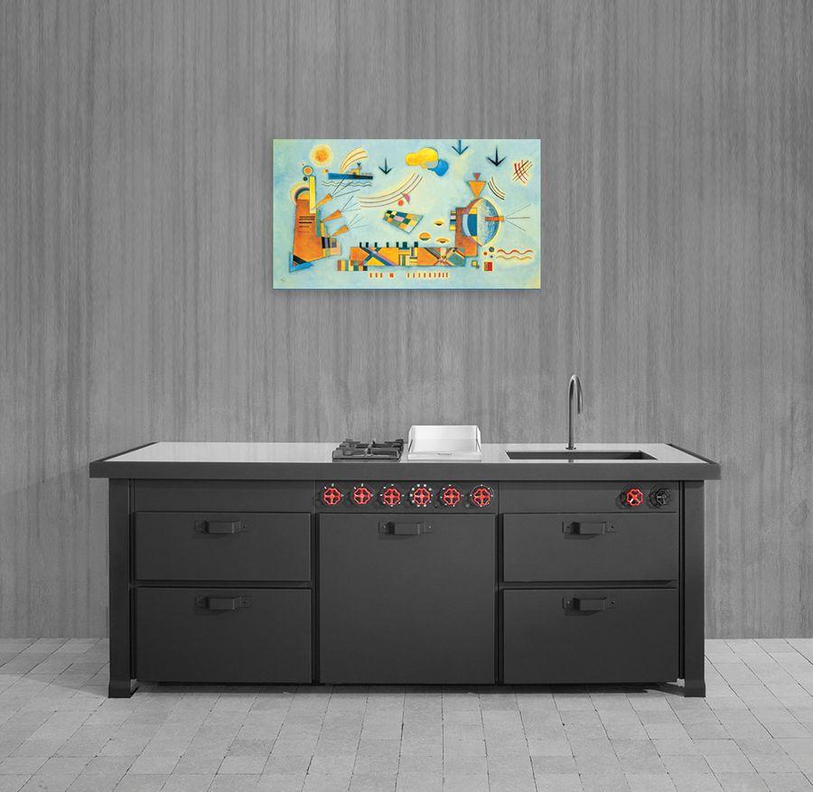 Artopweb Kandinsky - Dolce Evento 1928 Decorative MDF Panel (119x67cm)