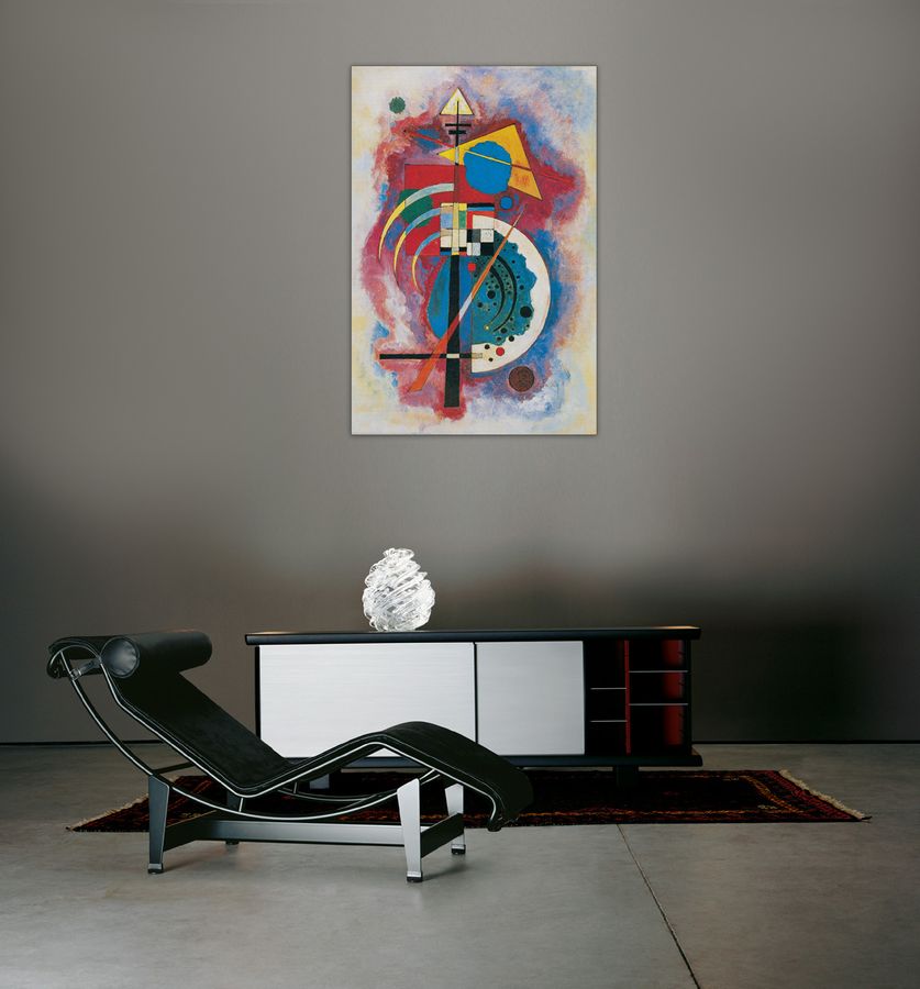 Artopweb Kandinsky - Omaggio A Grohmann Decorative MDF Panel (60x90cm)