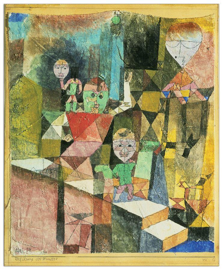 artopweb Klee - Introducing The Miracle Decorative MDF Panel (57x69cm)